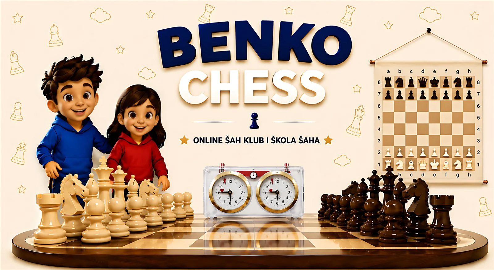 Benko Chess online šah klub i škola šaha