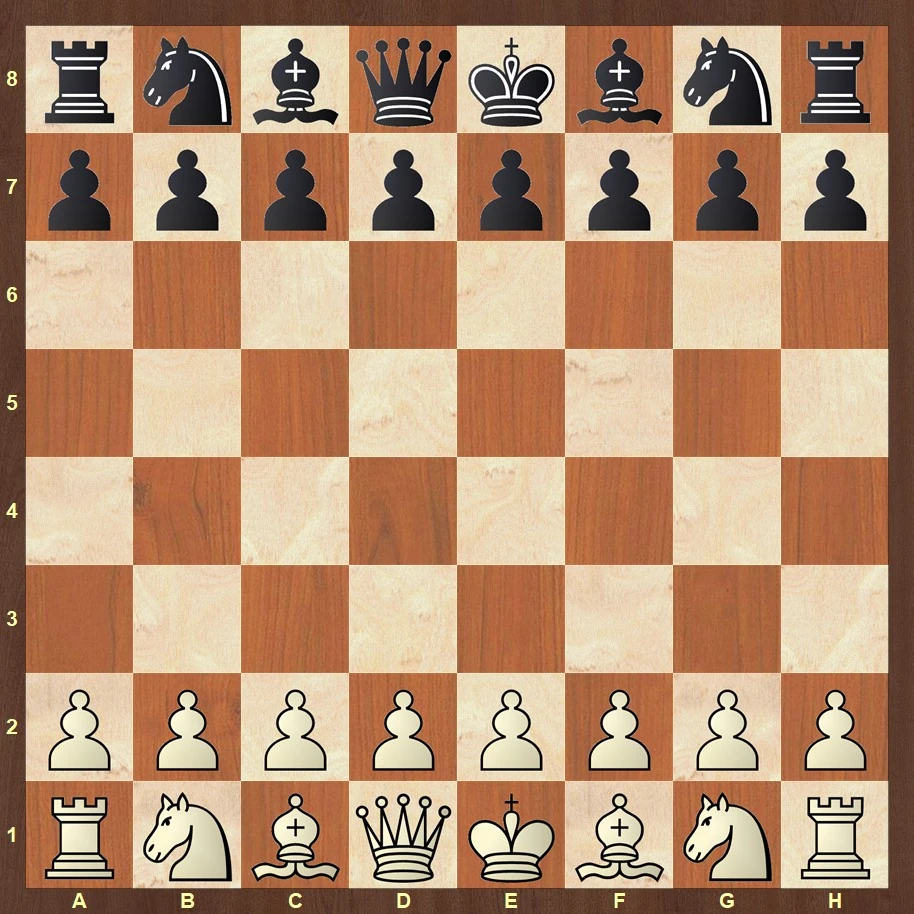 Početni raspored figura