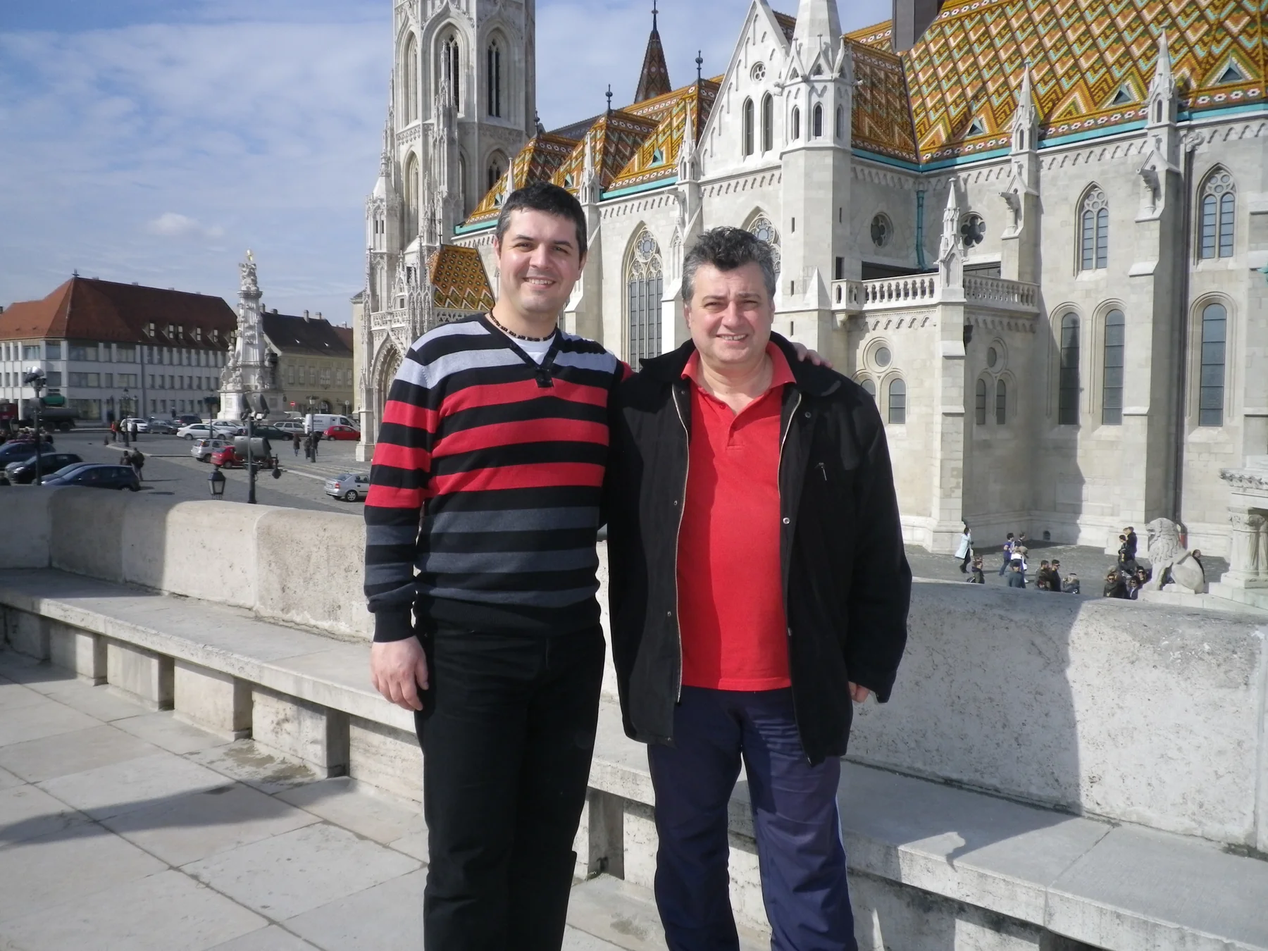 Petar Benković i Dragan Kosić u Budimpešti 2014